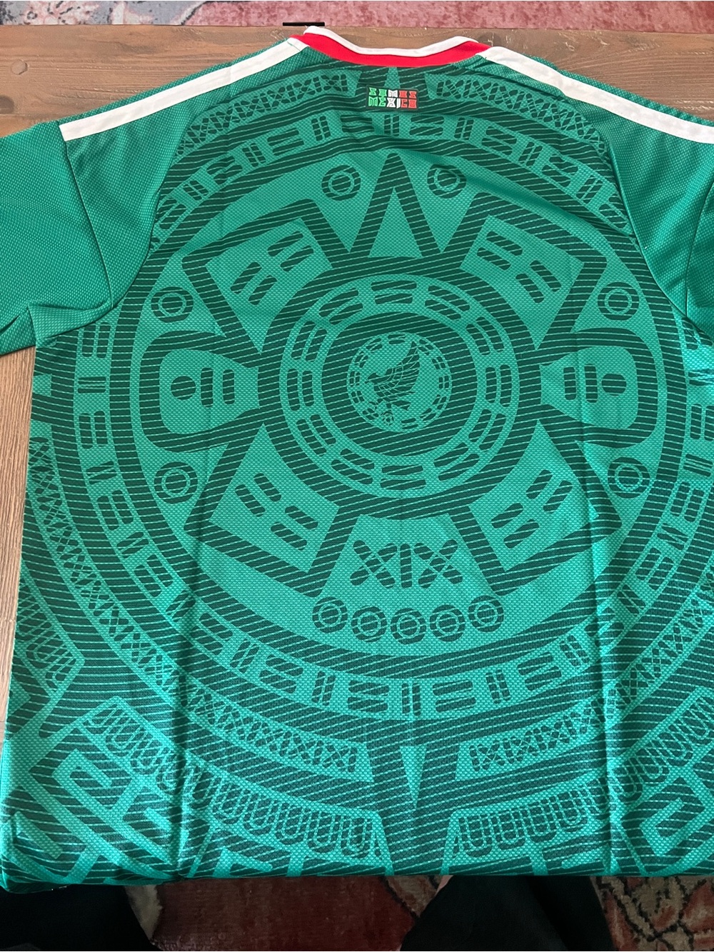 Adidas Mexico Green Red Soccer Jersey| XXL fits like a Men’s Large - Picture 8 of 13